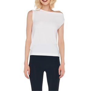 Norma Kamali drop shoulder top